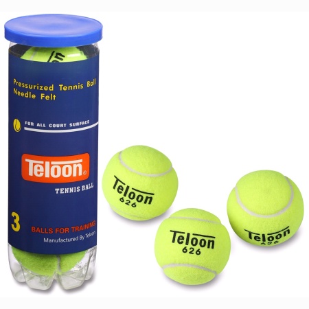 Купить Мяч для большого тенниса Teloon 626Т Р3  (3 шт) в Богдановиче 