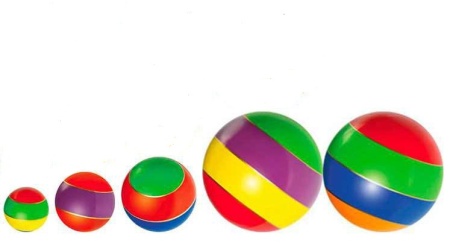 Купить Мячи резиновые (комплект из 5 мячей различного диаметра) в Богдановиче 
