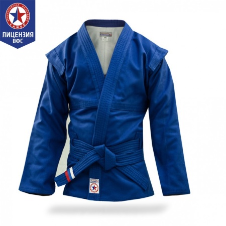 Купить Куртка для самбо "Атака"  ВФС (подкладка, пояс) р 50-60 в Богдановиче 
