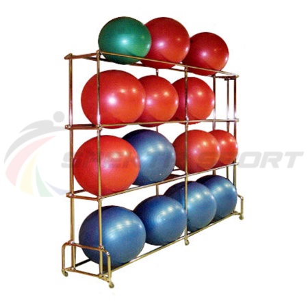 Купить Стеллаж для гимнастических мячей 16 шт в Богдановиче 