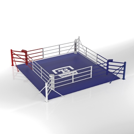 Купить Ринг боксерский напольный Totalbox на упорах 6х6м в Богдановиче 